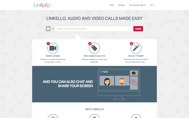 Linkello- Make Instant Video And Audio Calls