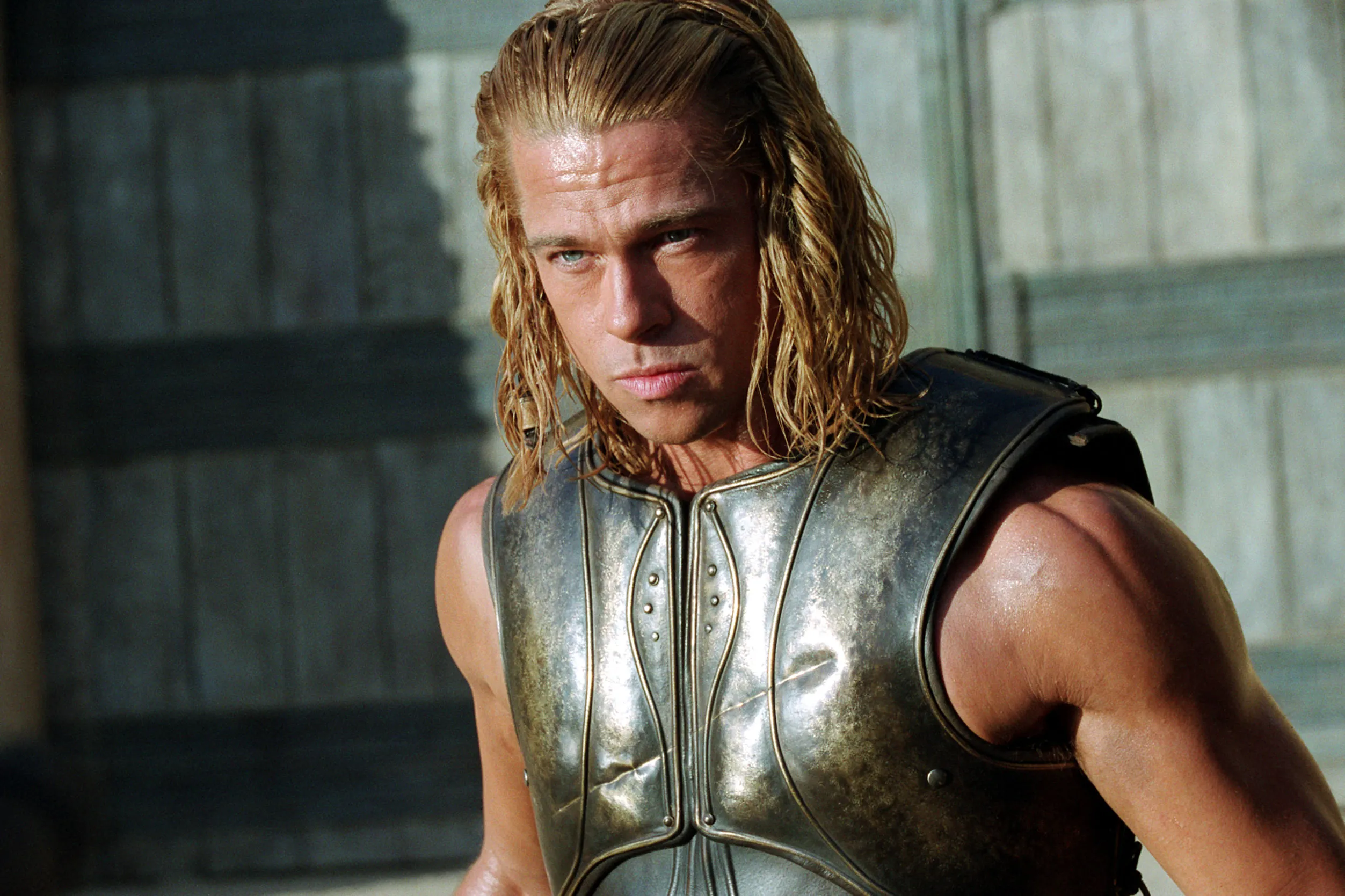 Brad Pitt as Achilles in troy